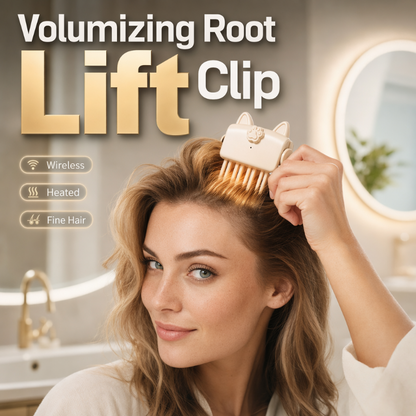 💇 Wireless Heated Root Styler for Instant Hair Volume