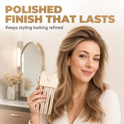 💇 Wireless Heated Root Styler for Instant Hair Volume
